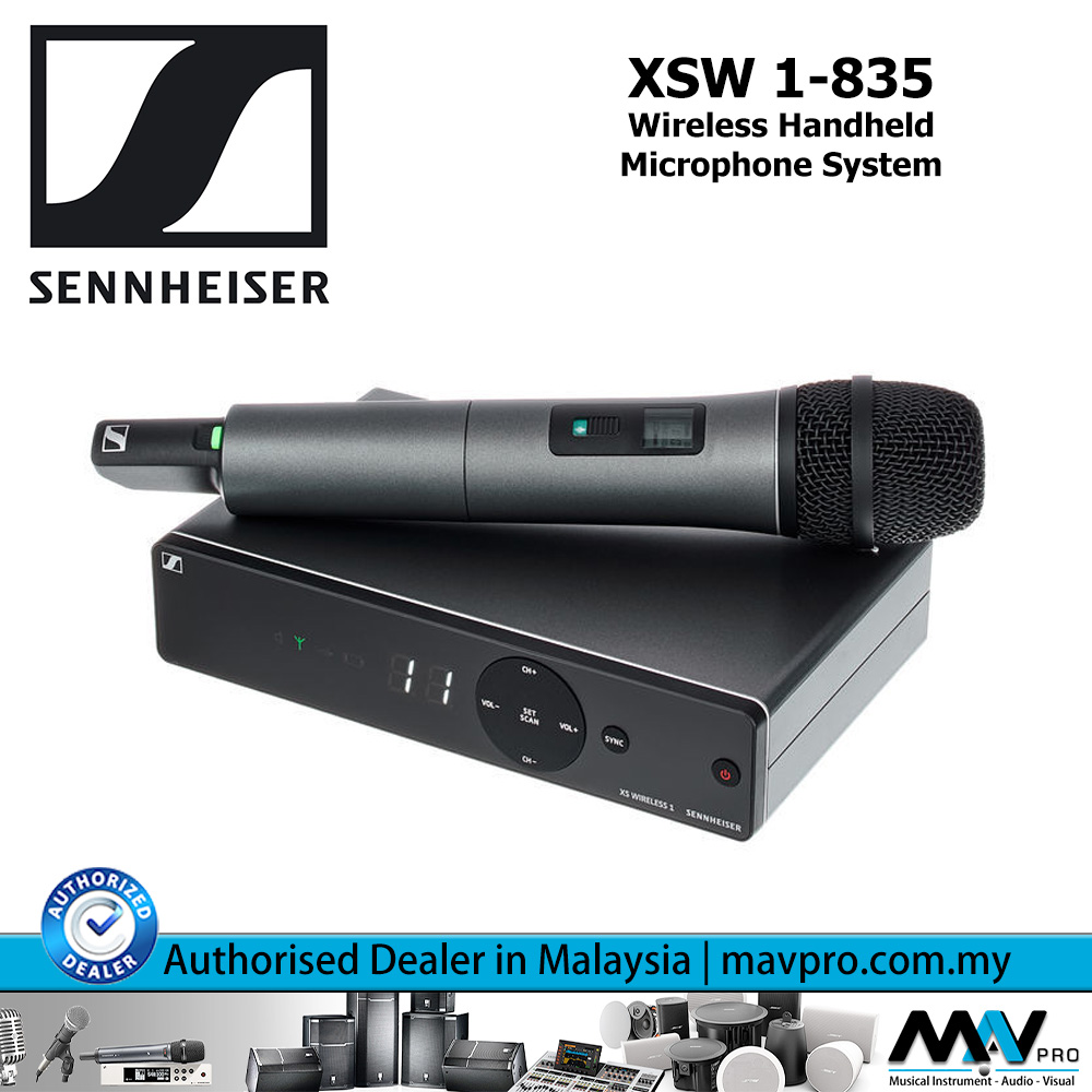 Sennheiser XSW 1835 Wireless Handheld Microphone System (SENNHEISER